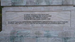 Pamätník Nicovô- spišský travertín